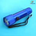 8+1 Laser LED Flashlight with AAA batteires