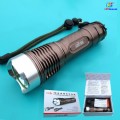15.6CM 10W T6 LED Flahlight With Two kinds of Batteries (FL1205)