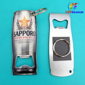 11CM Bottle Opener with Epoxy and Magnet (BO721)