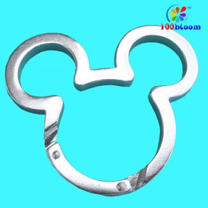 6cm Disney Mickey Mouse Head shaped Carabiner (CC9012)